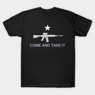 Texas Style "Come and Take It" - AR-15 T-Shirt